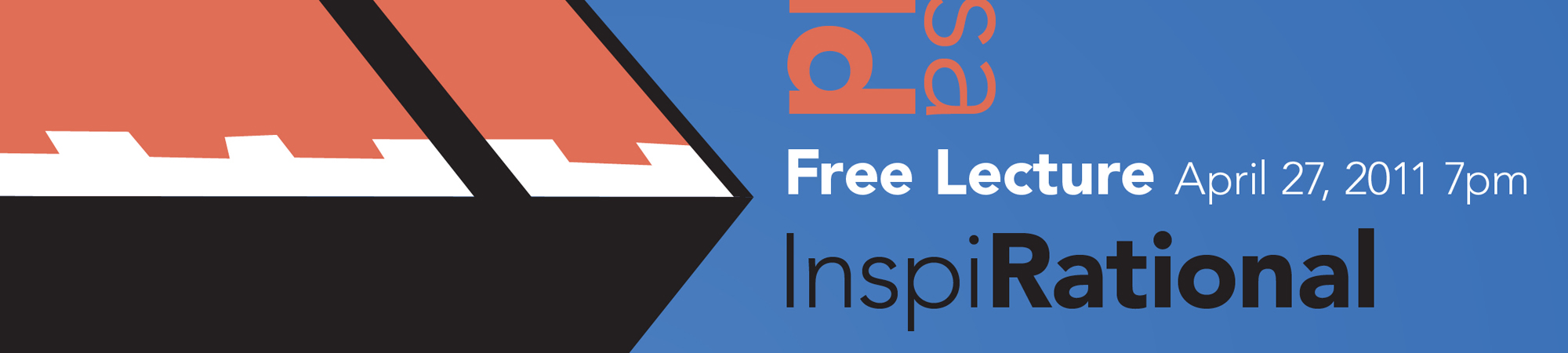 Inspi-Rational: Lisa Strausfeld Lecture Poster